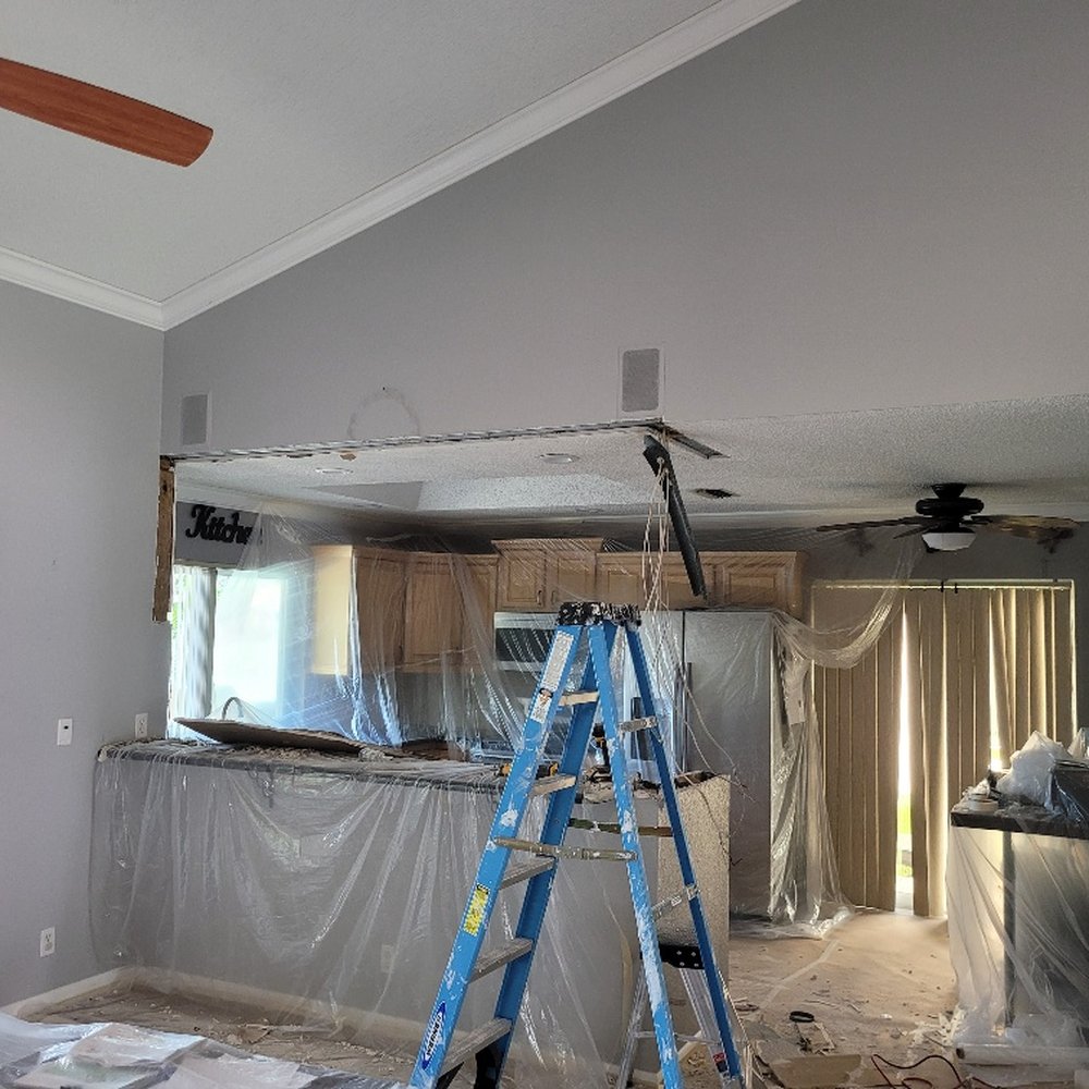 Blue Sky Popcorn Removal - Drywall Installation & Repair Near Me - Margate, Florida Blue Sky Popcorn Removal - Drywall Installation & Repair Near Me - Margate, Florida