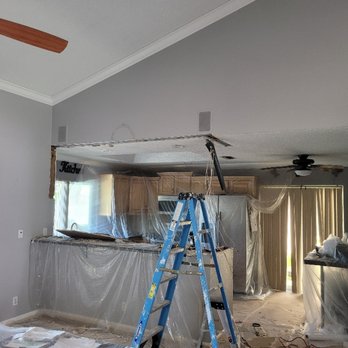 Blue Sky Popcorn Removal - Drywall Installation & Repair Near Me - Margate, Florida Blue Sky Popcorn Removal - Drywall Installation & Repair Near Me - Margate, Florida
