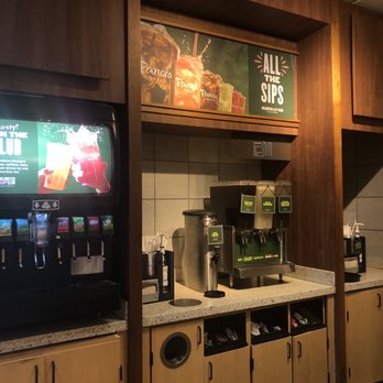 Panera Bread - Cold beverage station - Sandwiches Near Me - Bethesda, Maryland