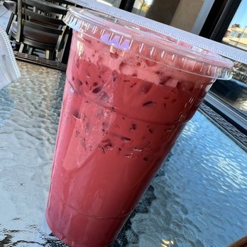 Bronze Cafe - Red velvet iced latte - Sandwiches Near Me - Las Vegas, Nevada