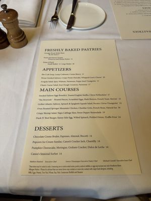 Menu photo 1 Canoe Atlanta, GA Menu photo 1 Canoe Atlanta, GA
