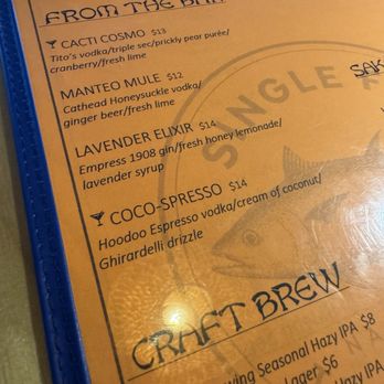 Single Fin Thai Sushi - Nags Head - Creative seasonal cocktails - Sushi Bars Near Me - Nags Head, North Carolina Single Fin Thai Sushi - Nags Head - Creative seasonal cocktails - Sushi Bars Near Me - Nags Head, North Carolina