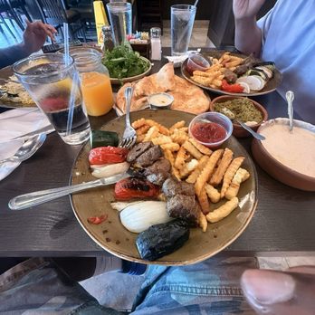Avesta Persian Grill - Lamb Chops Kabob French Fries Persian Hummus - Persian/Iranian Near Me - Houston, Texas