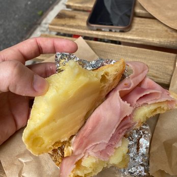 Padoca Bakery - Ham and cheese sandwich - Coffee & Tea Near Me - New York, New York Padoca Bakery - Ham and cheese sandwich - Coffee & Tea Near Me - New York, New York