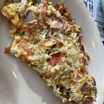 White Plains Coach Diner - 1232. Farmers Omelette Breakfast - Diners Near Me - White Plains, New York
