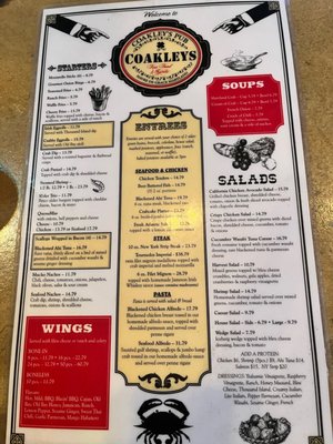 Menu photo 2 Coakley's Pub Havre de Grace, MD