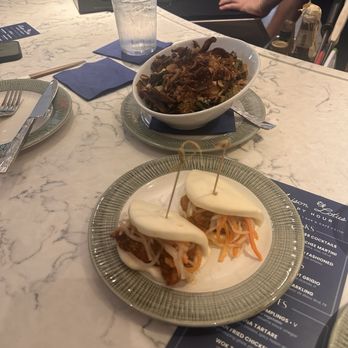 Maison Lotus - Crispy chicken bao buns and sprouts (happy hour) - Asian Fusion Near Me - Wayne, Pennsylvania Maison Lotus - Crispy chicken bao buns and sprouts (happy hour) - Asian Fusion Near Me - Wayne, Pennsylvania