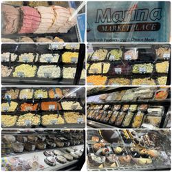 Marina Marketplace - Deli and bakery display is beautiful and bountiful!