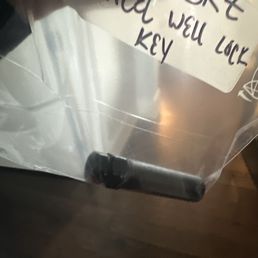 wheel well lock key wheel well lock key