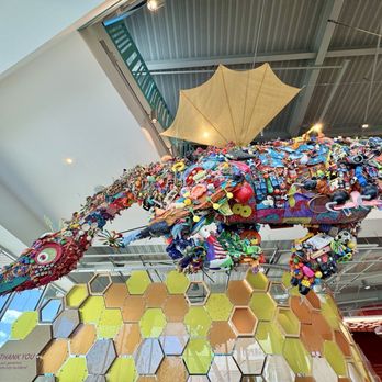 Florida Children's Museum - The coolest dragon made out of random trinkets - Children's Museums Near Me - Lakeland, Florida Florida Children's Museum - The coolest dragon made out of random trinkets - Children's Museums Near Me - Lakeland, Florida