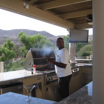 Orange County BBQ & Fireplace - Papa Shon doing what he loves. - Fireplace Services Near Me - Irvine, California