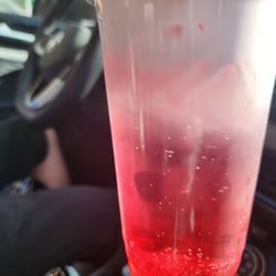 The Coffee Bear - Pink Eraser (One of their special drinks for September).