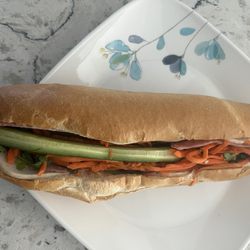 Banh Mi Saigon Bakery - Assorted meat banh mi  (Still taste good the next day)