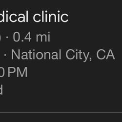 South Coast Medical Clinic - This is the google listing Kimberly acted rude about like I made it up !