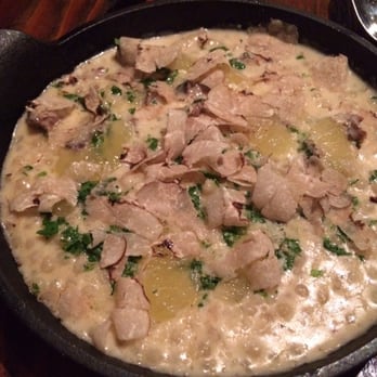 Cured - Grilled lamb liver with shaved white truffle. - Cocktail Bars Near Me - San Antonio, Texas