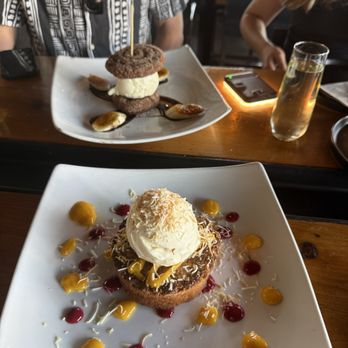 Encontro North Park - Butter cake Churro Ice Cream Sandwich Warm Butter Cake - New American Near Me - San Diego, California
