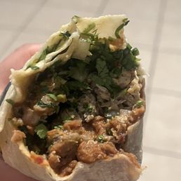 No meat in my burrito