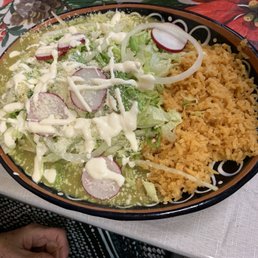 Enchiladas Verde