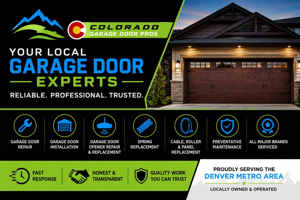 Colorado Garage Door Pros - Garage Door Contractor in Thornton, CO