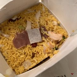 Peking House - Seafood fried rice WITH A BIG FAT BAND-Aid!!