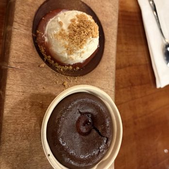 Hot Cakes - Capitol Hill - Lava cake with strawberry jam ice cream - Desserts Near Me - Seattle, Washington Hot Cakes - Capitol Hill - Lava cake with strawberry jam ice cream - Desserts Near Me - Seattle, Washington