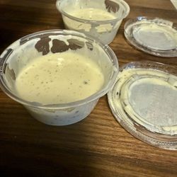 Cottage Inn Pizza - Two sauces, filled half way.