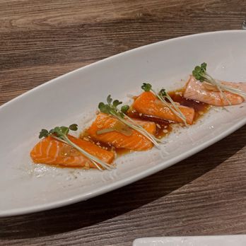 Fukulala - Salmon Sashimi New Style - Japanese Near Me - Suwanee, Georgia