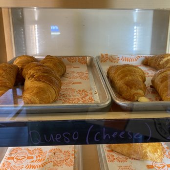 La Monarca Bakery & Cafe - Plain croissants - Bakeries Near Me - Los Angeles, California