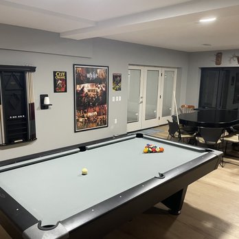 Billiards Plus - Basement game room. - Pool & Billiards Near Me - Dublin, Ohio