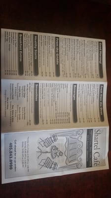 Menu photo 4 Shartel Cafe Oklahoma City, OK