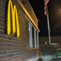 McDonald's - View at the drive-thru