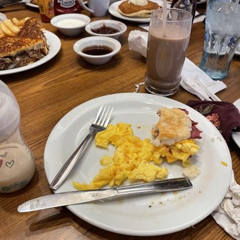 Denny's - Got the grand slam and made my own breakfast sandwich - Diners Near Me - Las Vegas, Nevada