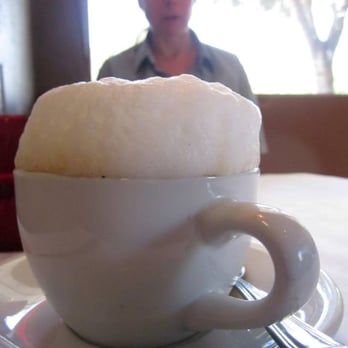 Pasta Moon - OMG, the cappuccino!  The cappuccino!  You must order it!  (Photo by J R.) - Italian Near Me - Half Moon Bay, California