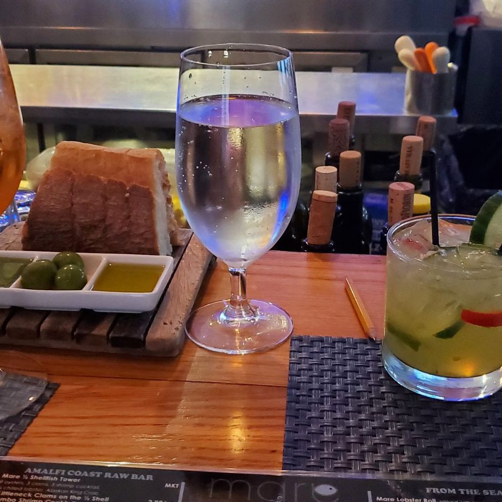 Mare - Mare inferno and aperol spritz - Seafood Near Me - Boston, Massachusetts Mare - Mare inferno and aperol spritz - Seafood Near Me - Boston, Massachusetts