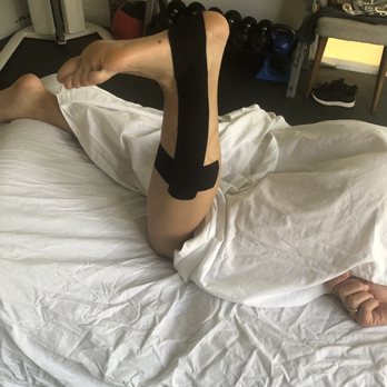 Menard Therapy - Taping for your ankle and calf. - Reflexology Near Me - Miami, Florida