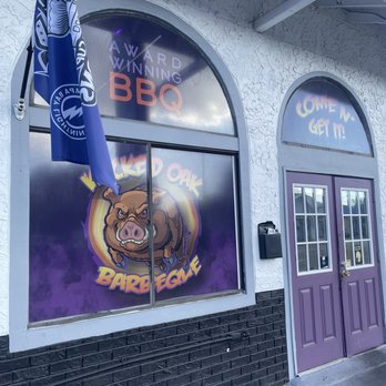 Wicked Oak Barbeque - Front door - Barbeque Near Me - Tampa, Florida