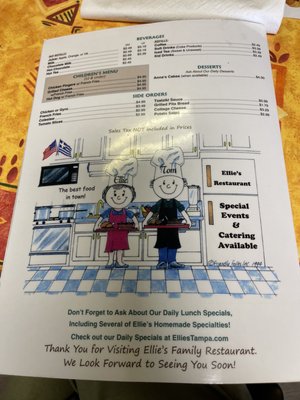 Menu photo 5 Ellie's Breakfast & Lunch Tampa, FL Menu photo 5 Ellie's Breakfast & Lunch Tampa, FL