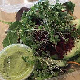Raw house salad $9 is amazing, doesn't need the salad dressing at all. Get it ;) Raw house salad $9 is amazing, doesn't need the salad dressing at all. Get it ;)