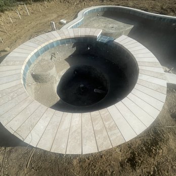 Assertive Tile Plus - Mis matched tiles - Swimming Pools Near Me - Bloomington, California