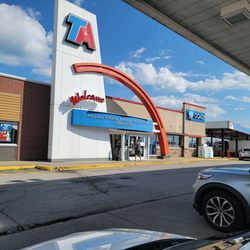 TA Travel Center - Time for a pit stop. Nice truck plaza.