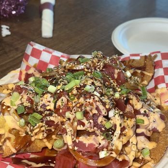 Hawaiian Style BBQ - Poke Nachos - Hawaiian Near Me - Augusta, Georgia