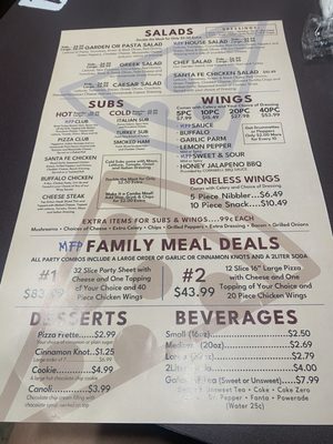 Menu photo 1 My Father's Place Warner Robins, GA