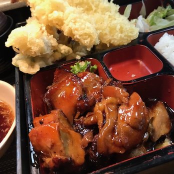 Restaurant Kunio - combo- mix tempura and Teri chicken... nice portion. - Japanese Near Me - Waipahu, Hawaii Restaurant Kunio - combo- mix tempura and Teri chicken... nice portion. - Japanese Near Me - Waipahu, Hawaii