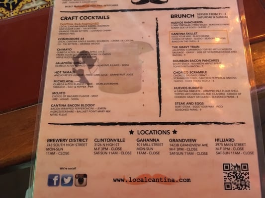 Menu photo 5 Local Cantina - Hilliard Hilliard, OH