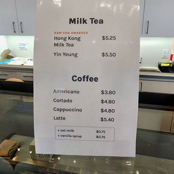 Daan Go Cake Lab - Milk Tea + Coffee menu - Desserts Near Me - Richmond, British Columbia Daan Go Cake Lab - Milk Tea + Coffee menu - Desserts Near Me - Richmond, British Columbia