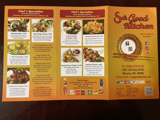 Menu photo 3 So's Good Kitchen Murphy, NC Menu photo 3 So's Good Kitchen Murphy, NC