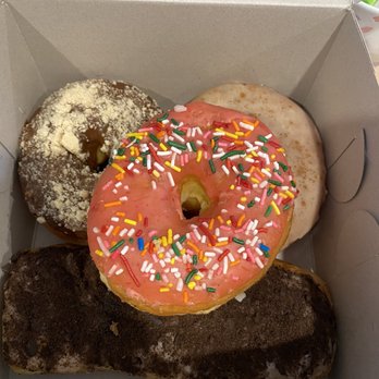 Donutgram - Choco mazapan, horchata, Oreo bar and a pink glaze - Donuts Near Me - Escondido, California Donutgram - Choco mazapan, horchata, Oreo bar and a pink glaze - Donuts Near Me - Escondido, California
