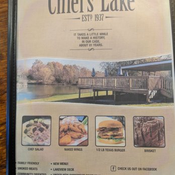 Chief's Lake - Wheelchair accessible beautiful view of the lake. Open:Monday 11a to 9p Tues. -. Thurs 11a - 10p Fri & Sat 11a - midnight, Sun 11a - 9p - Burgers Near Me - Clarksville, Ohio Chief's Lake - Wheelchair accessible beautiful view of the lake. Open:Monday 11a to 9p Tues. -. Thurs 11a - 10p Fri & Sat 11a - midnight, Sun 11a - 9p - Burgers Near Me - Clarksville, Ohio