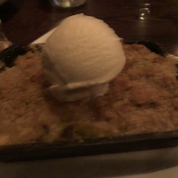 Lilly's - Apple cobbler - delicious but please peel the apples! - Tapas/Small Plates Near Me - White Plains, New York