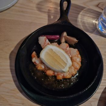 Claud - Red Shrimp With Garlic and Olive Oil. Overpriced but tasty - Wine Bars Near Me - New York, New York Claud - Red Shrimp With Garlic and Olive Oil. Overpriced but tasty - Wine Bars Near Me - New York, New York
